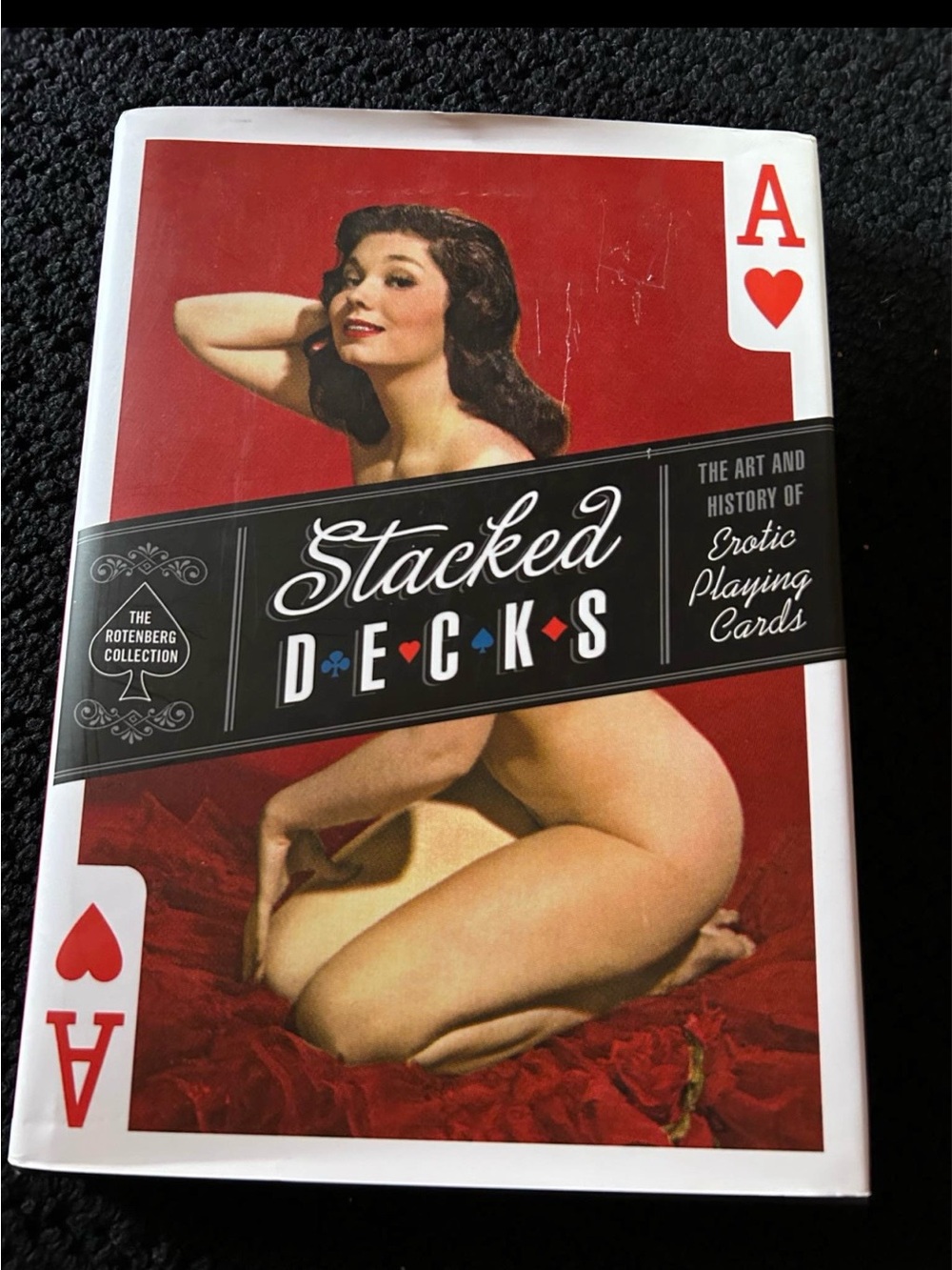 Stacked Decks Erotic Playing Cards  Hardcover Book -